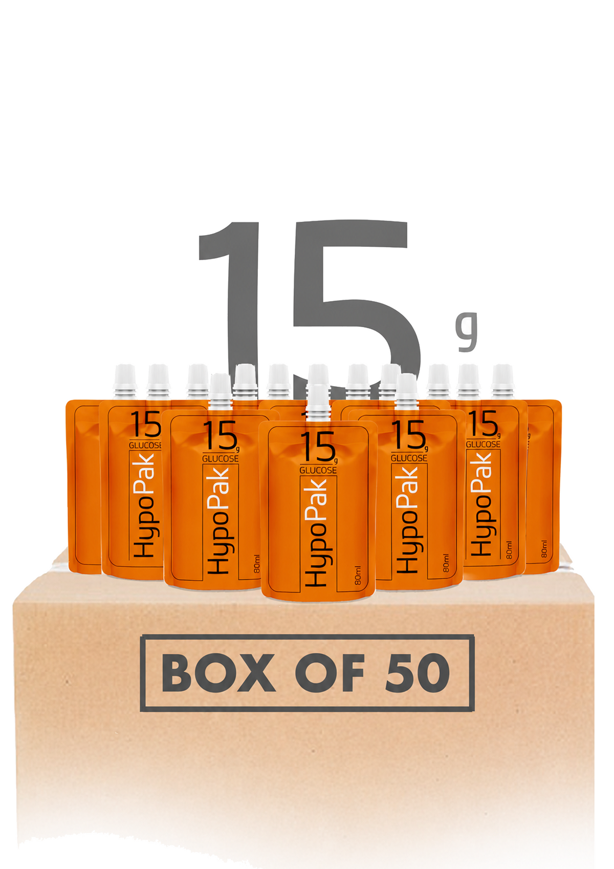 Glucose Sachet 15g - 50 Unit Box