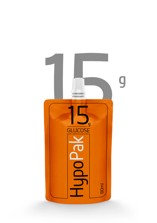 HypoPak 15g glucose pouch – 10 pack